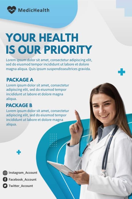 Free Online Medical & Health Poster Maker .